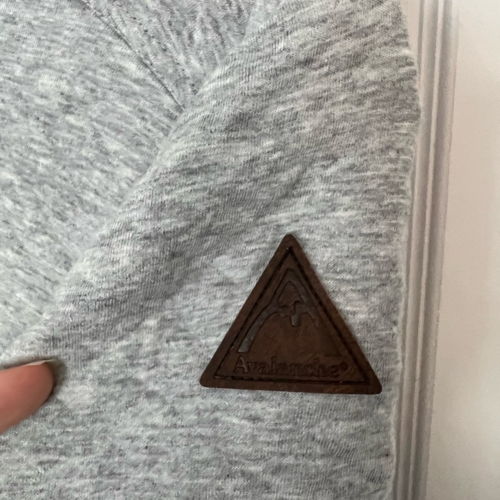 Avalanche Gray Quilted Pullover - image 3